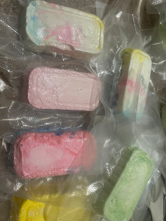 Flavored mini bricks